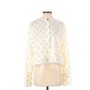 Theory Elegant silk blend blouse